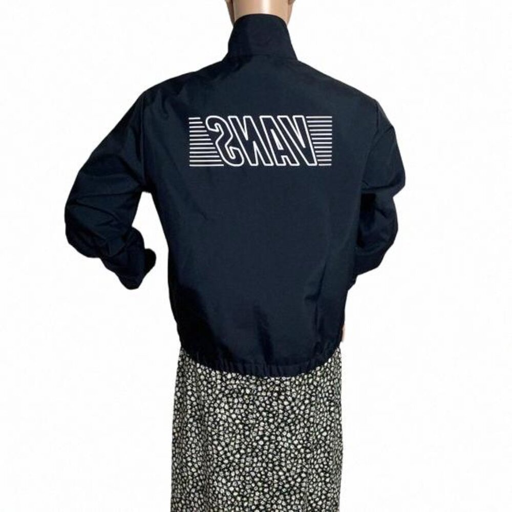 Vans Sport Check Reversible Jacket Black Casual Camo VN0A4SB2BLK XS Size Women's - Picture 8 of 13
